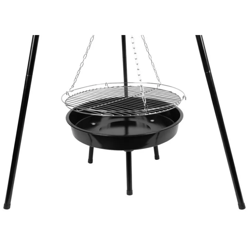 Gril Strend Pro Bavarian, BBQ, na drevené uhlie, nastaviteľná gril. výška 320-660/1500 mm