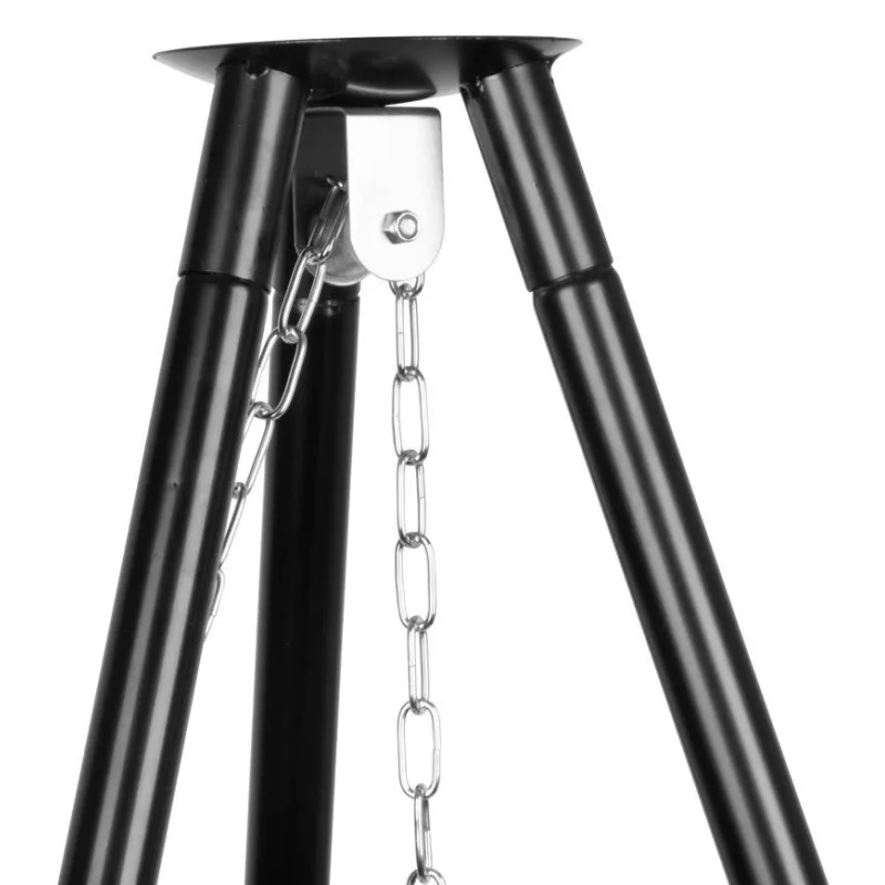 Gril Strend Pro Bavarian, BBQ, na drevené uhlie, nastaviteľná gril. výška 320-660/1500 mm