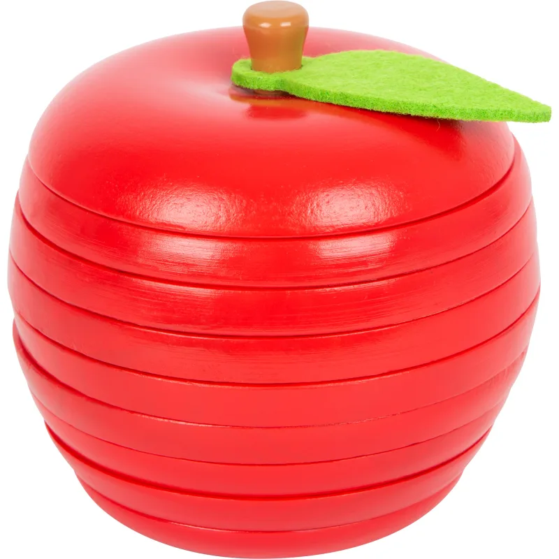 Skladačka jablko s červíkmi