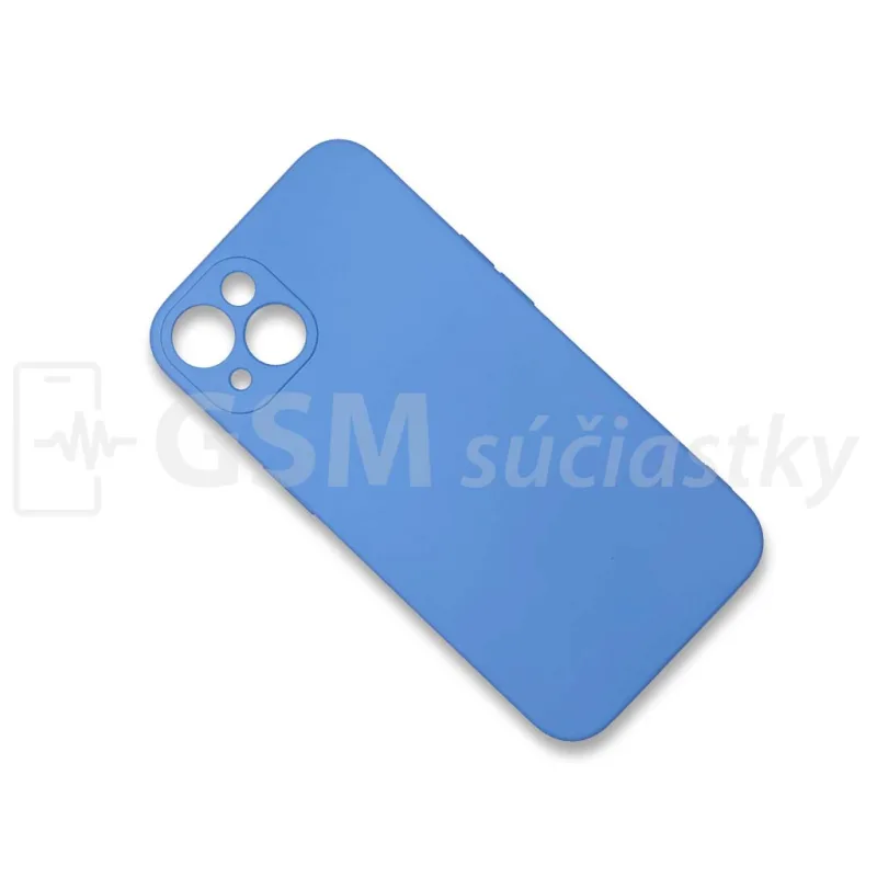 Soft Flex Silikónový kryt na mobil iPhone 13 Svetlo Modrý