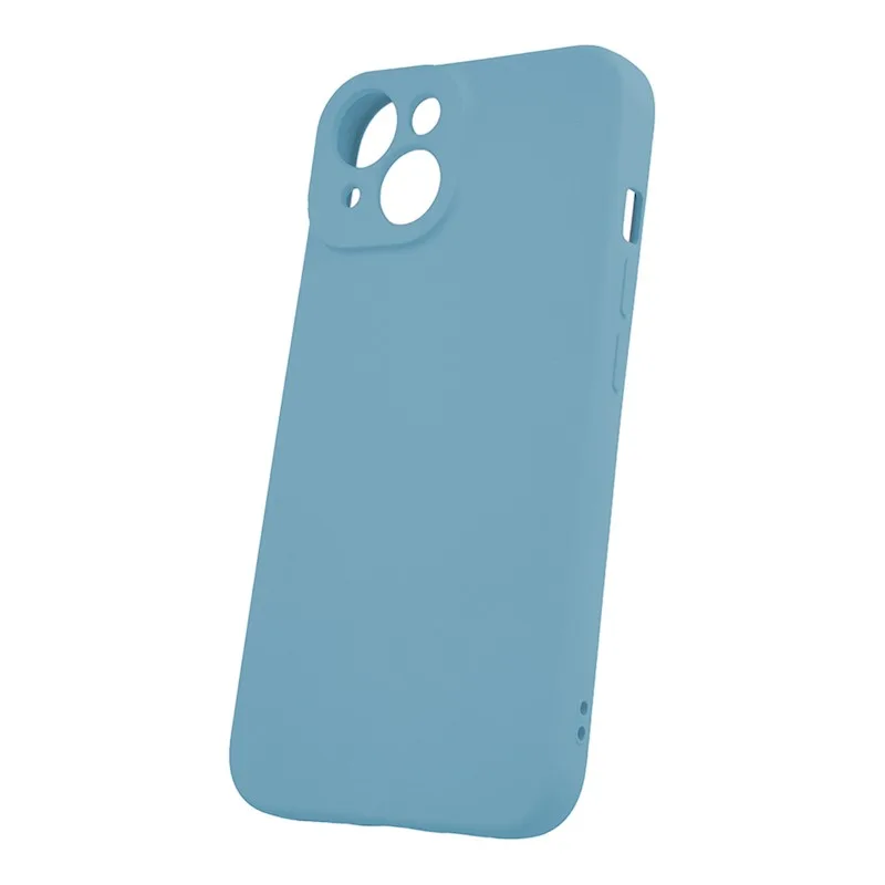 Soft Flex Silikónový kryt na mobil iPhone 13 Svetlo Modrý