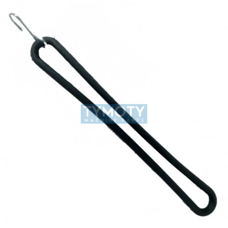 Napínač plachty čierny 360 mm s háčikom