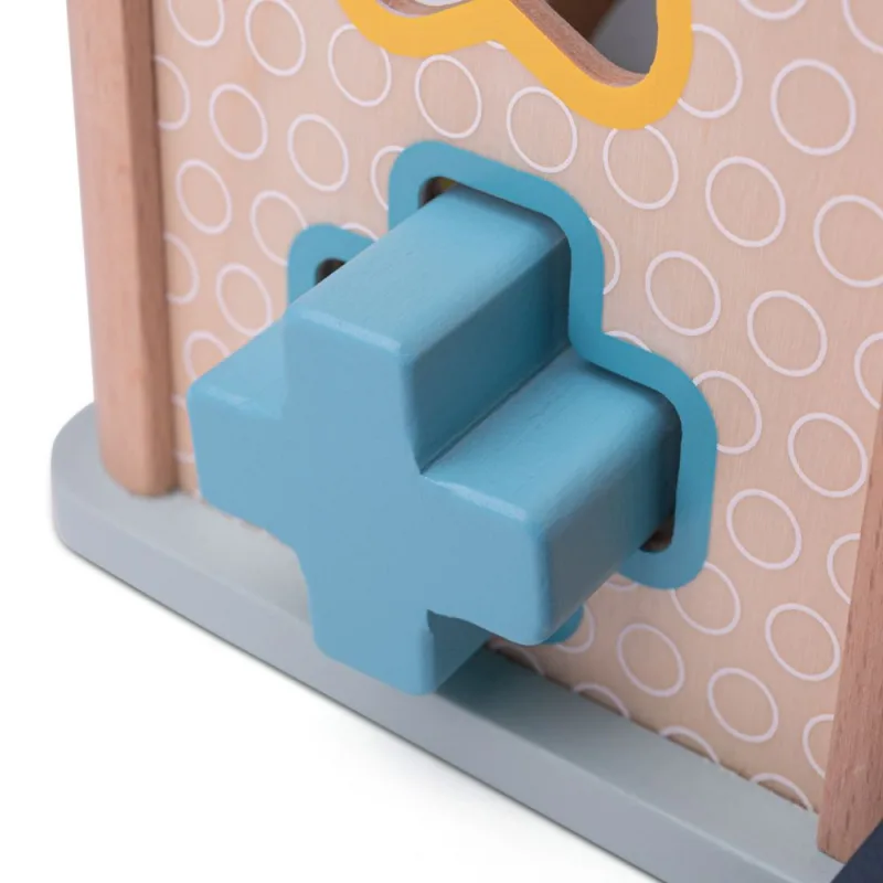 Bigjigs Toys Motorická kocka 100% FSC