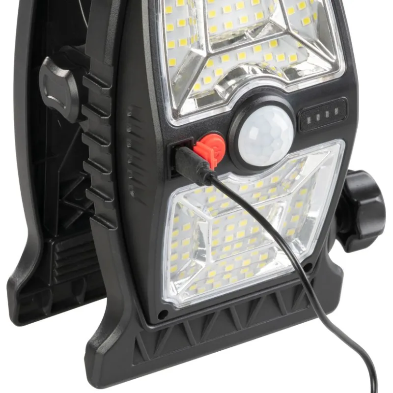 Lampa Strend Pro, 92x LED, 1200 mAh, solárne nabíjanie, USB-C výstup