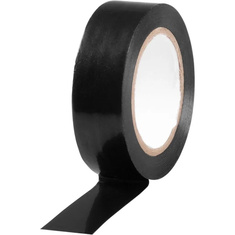Izolačná páska 19 mm x 10 m, čierna, PVC, balenie 10 ks