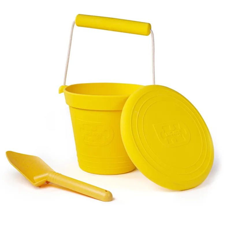 Bigjigs Toys Silikónové frisbee žlté Honey