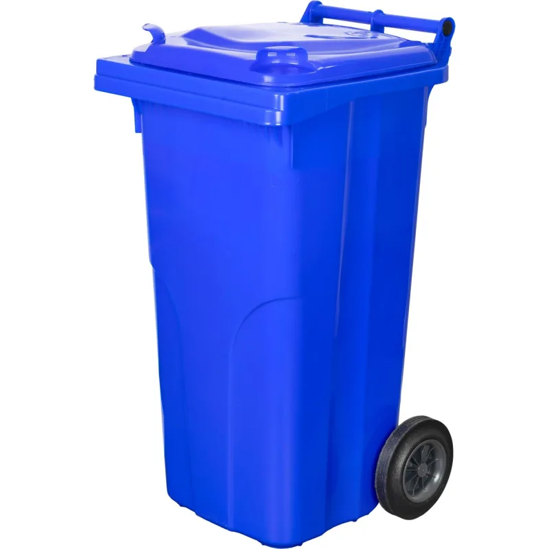 Smetná nádoba MGB 120 l, plastová, modrá, HDPE