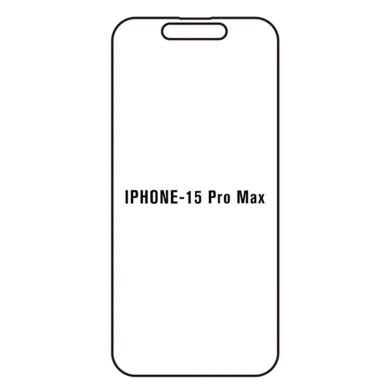 Ochranná fólia Sunshine Hydrogel pre Apple iPhone 15 Pro Max Variant:: zadná matná