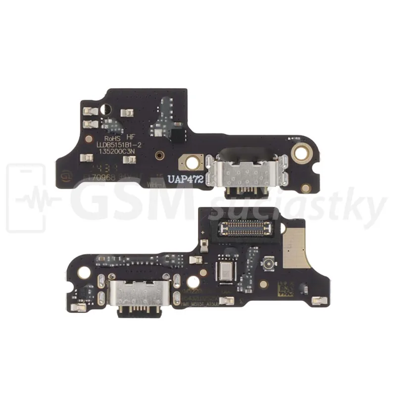 Doska nabíjania Xiaomi Redmi 14C, Poco C75 - nabíjací konektor, mikrofón