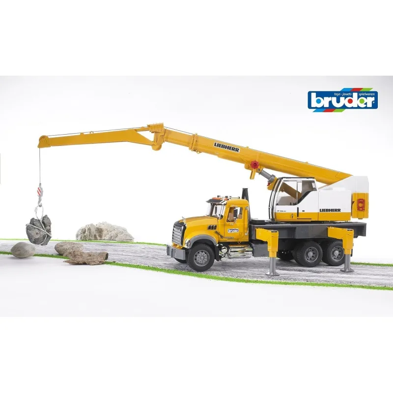 Bruder 2818 Žeriav MACK Liebherr