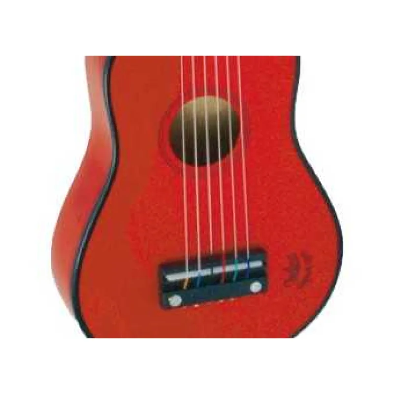 Detská gitara červená