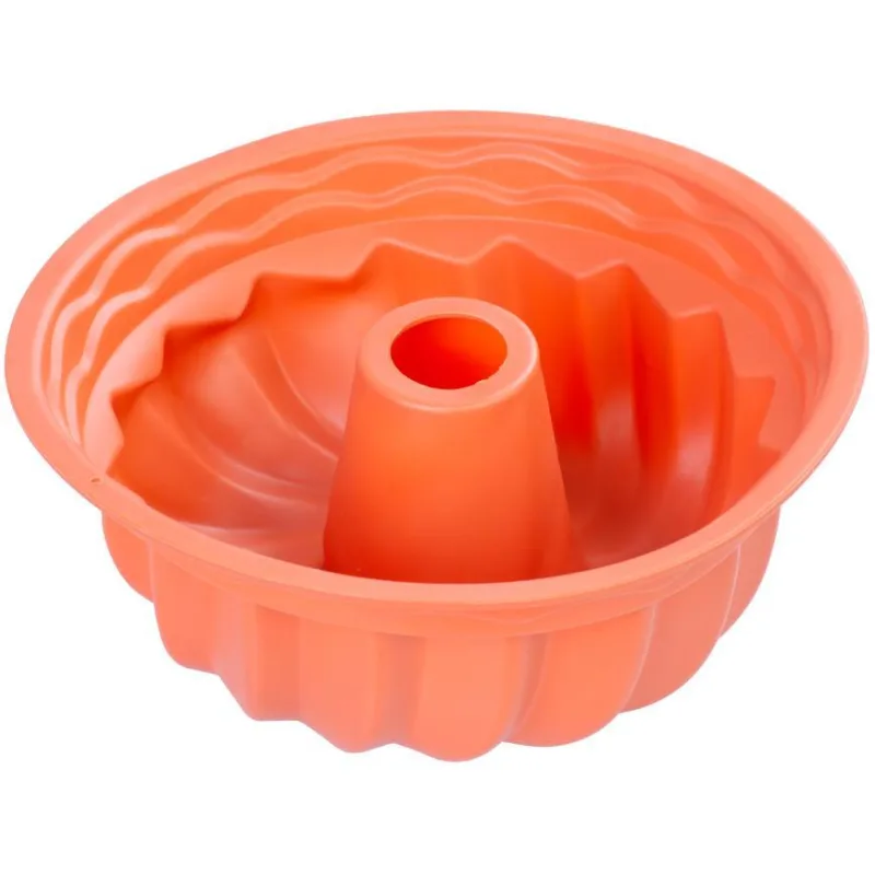 Silikónová forma na bábovku MagicHome – červená, 23x8,5 cm