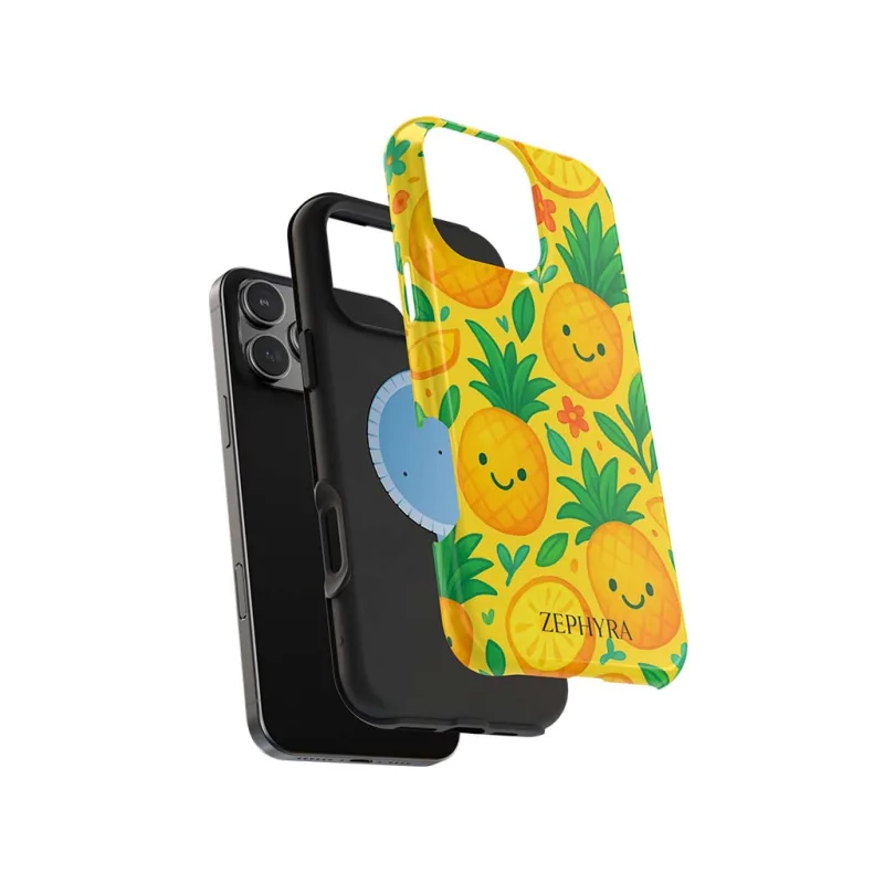 ZEPHYRA Pineapple Pop - iPhone 15 Pro Kryt