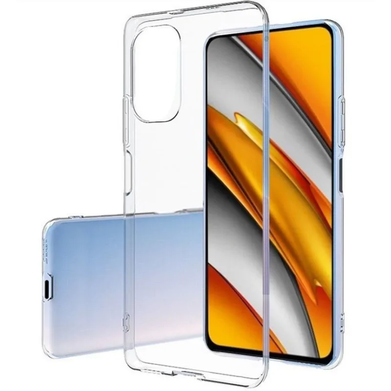 Transparentné Puzdro priesvitné silikónové Xiaomi Mi 11i, Poco F3 Farba: Priesvitné 7567