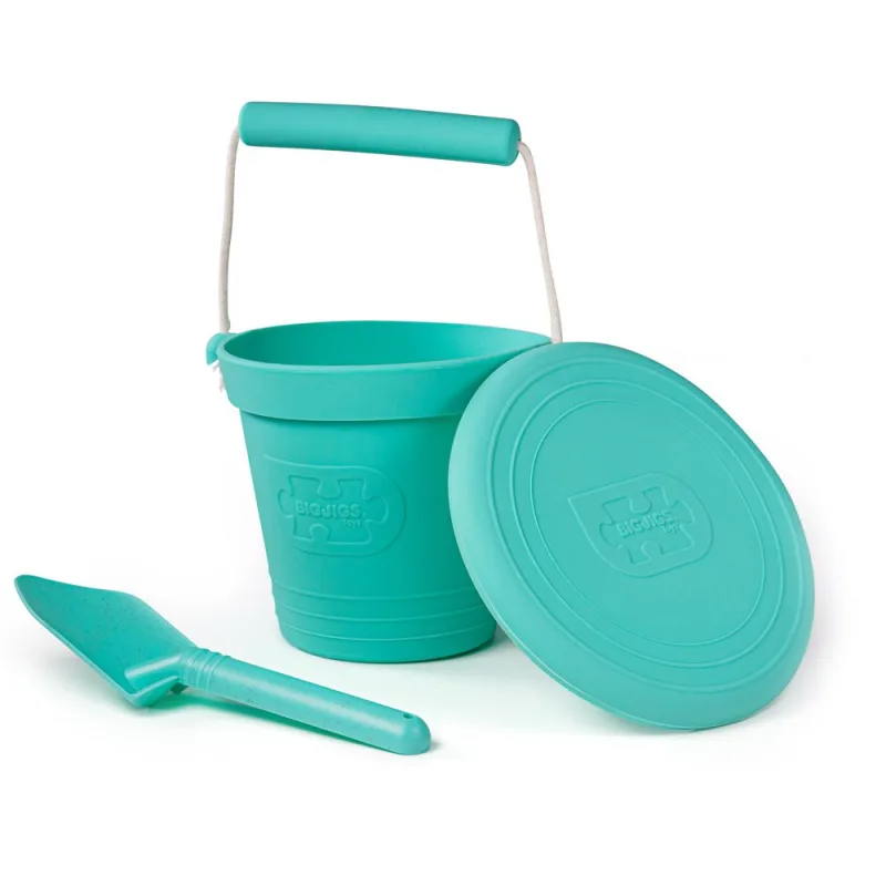 Bigjigs Toys Silikónové frisbee zelené Eggshell