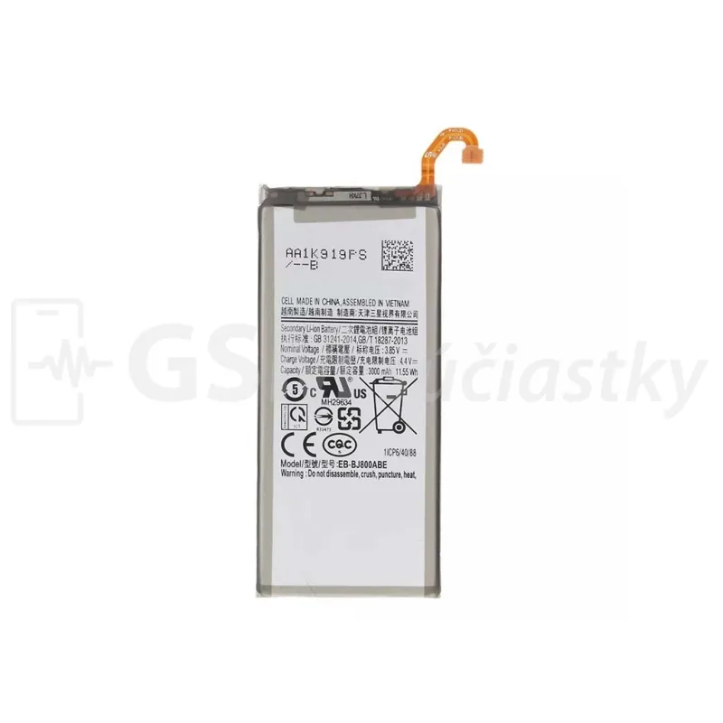 Batéria Samsung A600F, J600FN Galaxy A6 2018, J6 2018 - EB-BJ800ABE Variant:: Originál