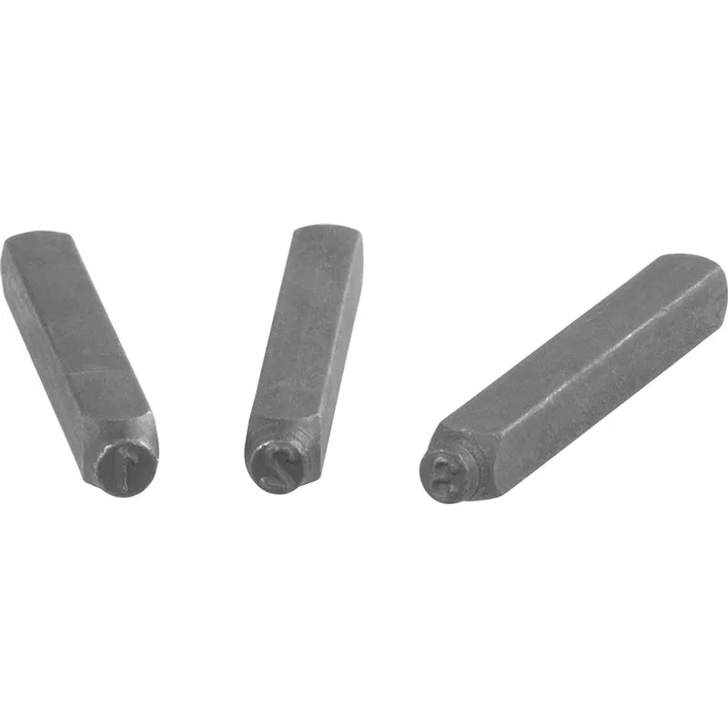Razidlá čísla HR59205, výška číslic 5 mm, 9 ks