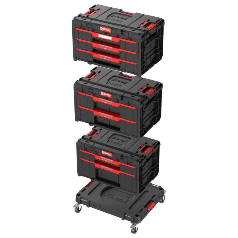 Box QBRICK System ONE Workshop - Cart, 3x Toolbox, 4 dielna sada boxov na náradie