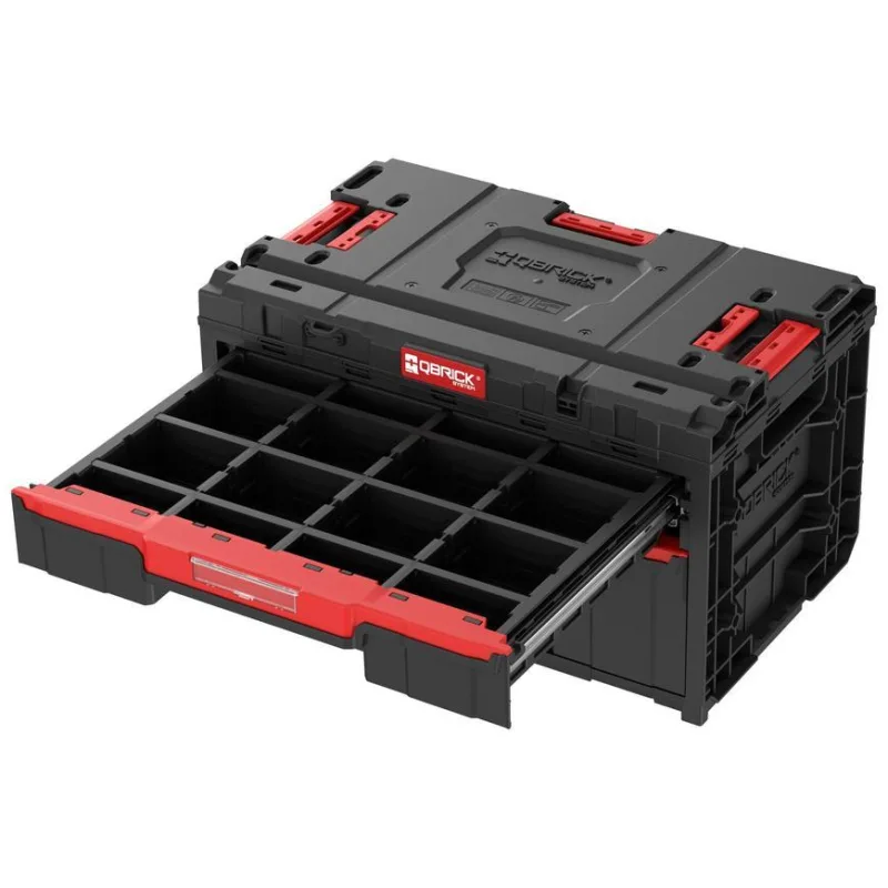 Box QBRICK System ONE Workshop - Cart, 3x Toolbox, 4 dielna sada boxov na náradie