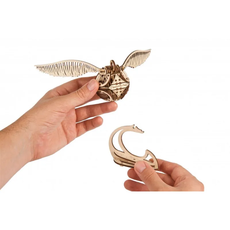 Ugears 3D mechanické puzzle - Ohnivá strela, Harry Potter