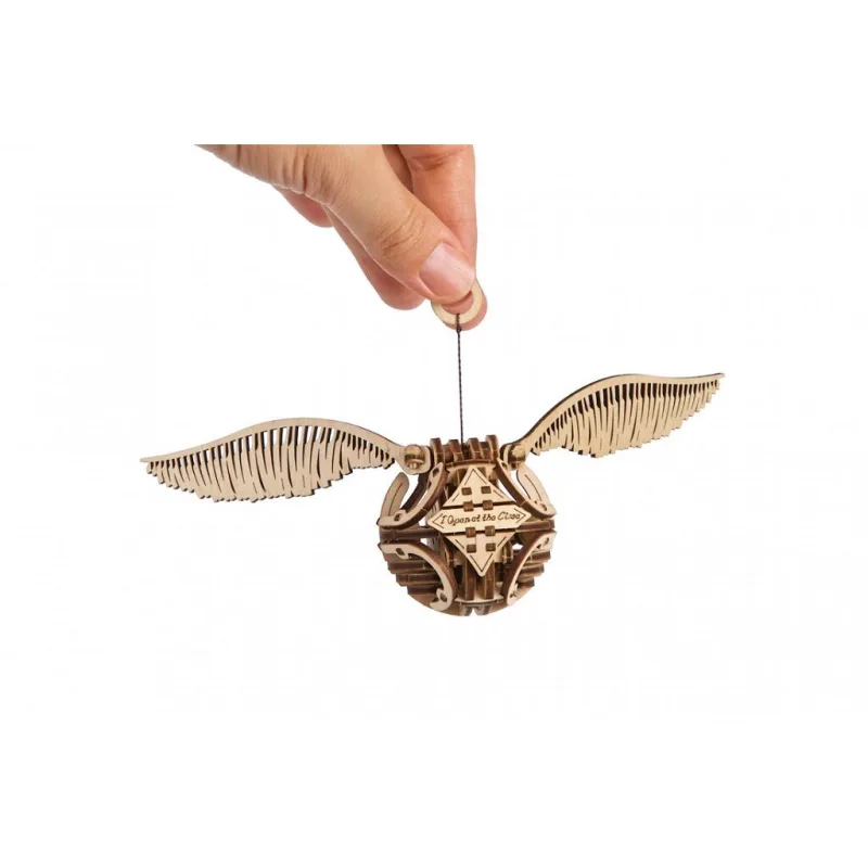 Ugears 3D mechanické puzzle - Ohnivá strela, Harry Potter