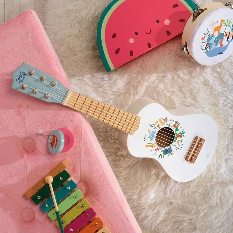 Vilac Drevená gitara Zvieratá sveta