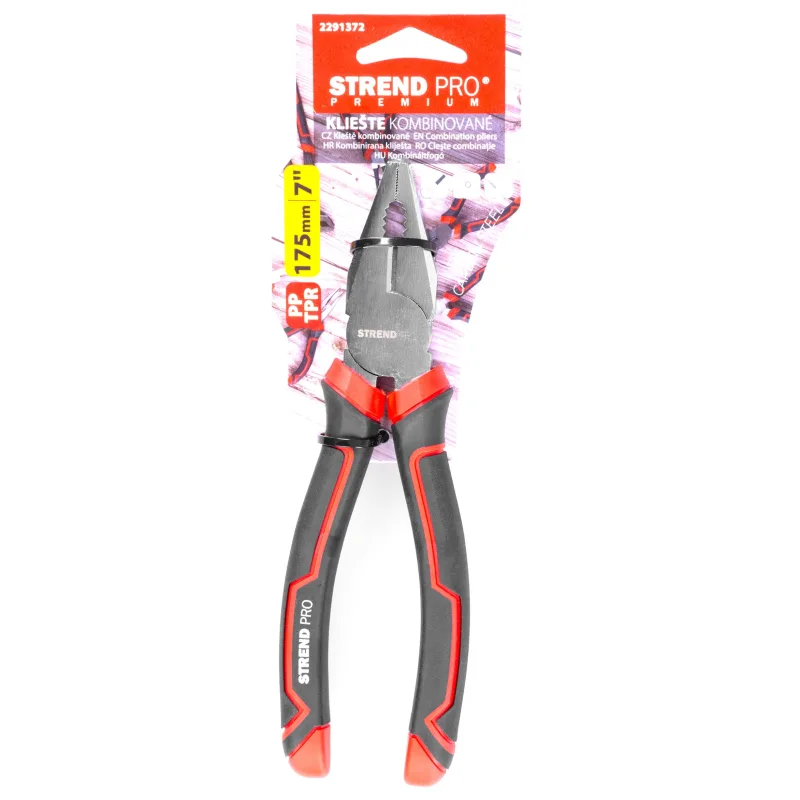 Kliešte Strend Pro Premium ComfortGrip DL410, 180 mm, kombinované