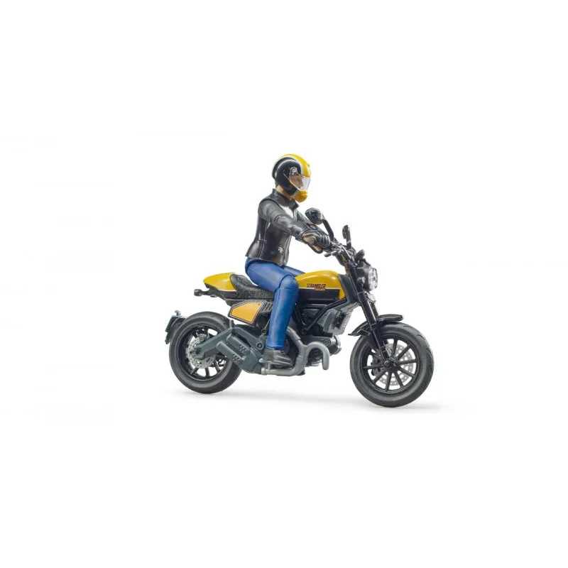 Bruder 63053 bworld motorka Scrambler Ducati s vodičom
