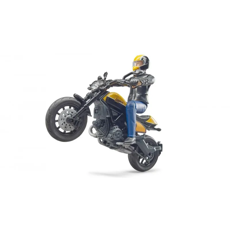 Bruder 63053 bworld motorka Scrambler Ducati s vodičom