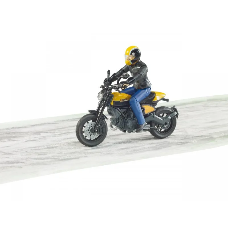 Bruder 63053 bworld motorka Scrambler Ducati s vodičom