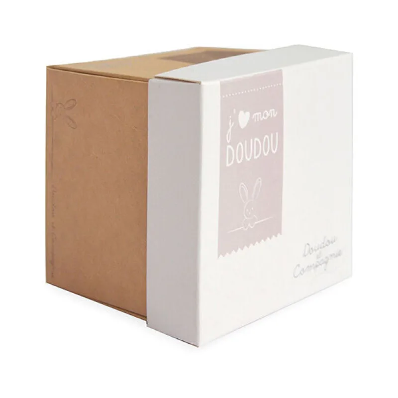 Doudou Darčeková sada - Medvedík s mojkáčikom 10 cm