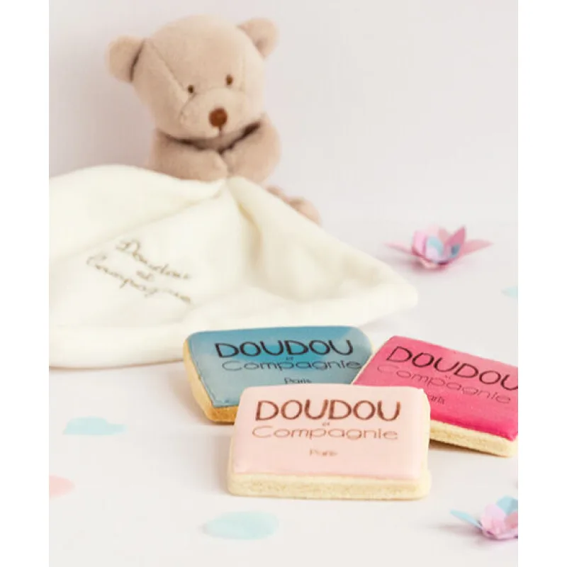 Doudou Darčeková sada - Medvedík s mojkáčikom 10 cm
