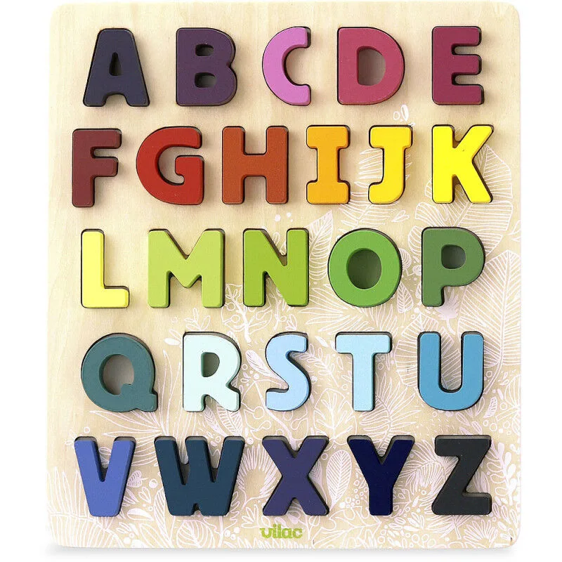 Vilac Vkladacie puzzle abeceda