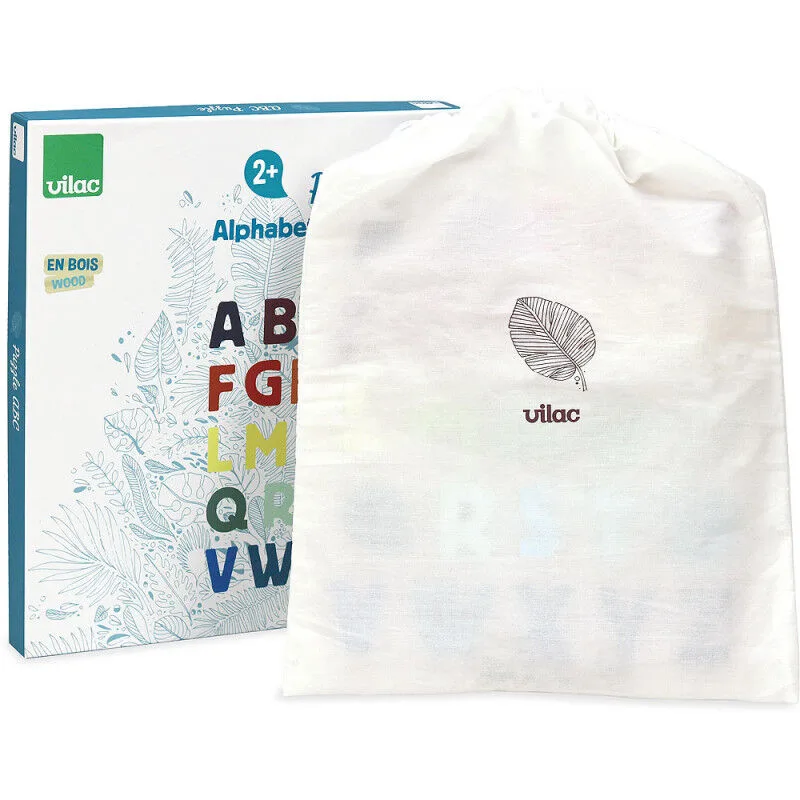 Vilac Vkladacie puzzle abeceda