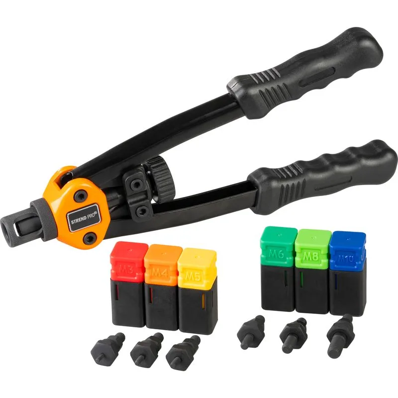 Nitovacie kliešte Strend Pro BT-605, 330 mm, pre matice
