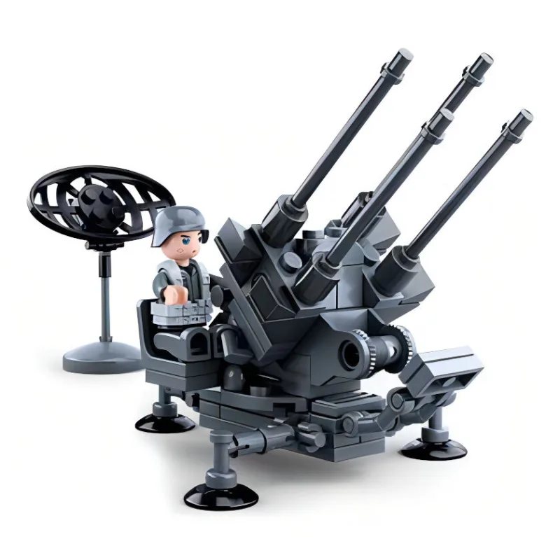 Sluban Army WW2 M38-B0681 Súprava nemeckej protivzdušnej techniky