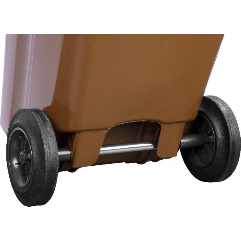 Smetná nádoba MGB 240 l, plastová, hnedá, HDPE