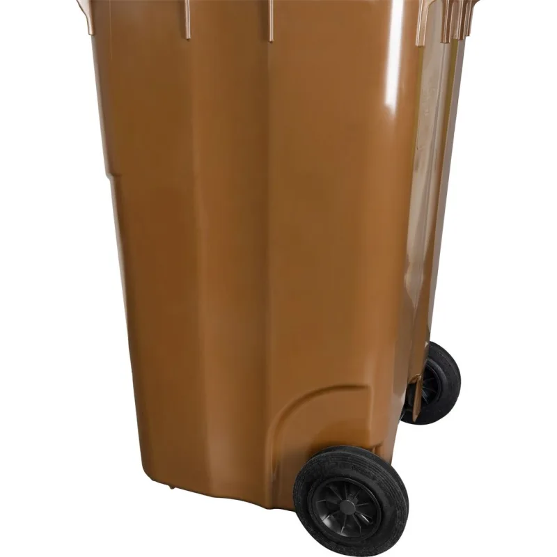 Smetná nádoba MGB 240 l, plastová, hnedá, HDPE