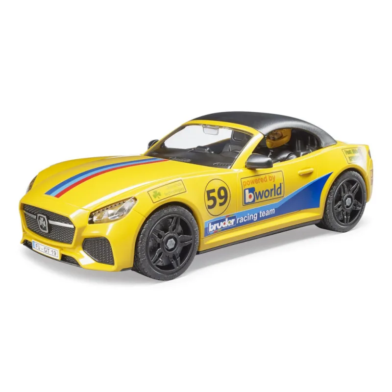 Bruder 2504 Terénne auto RAM so športovým vozidlom a figúrkou