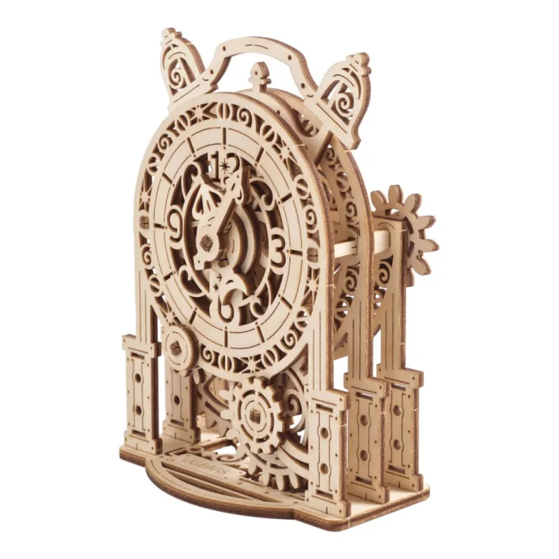 Ugears 3D mechanické puzzle - Dekoračný budík