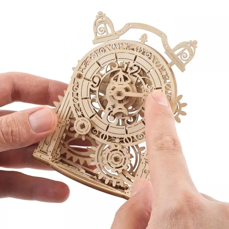 Ugears 3D mechanické puzzle - Dekoračný budík
