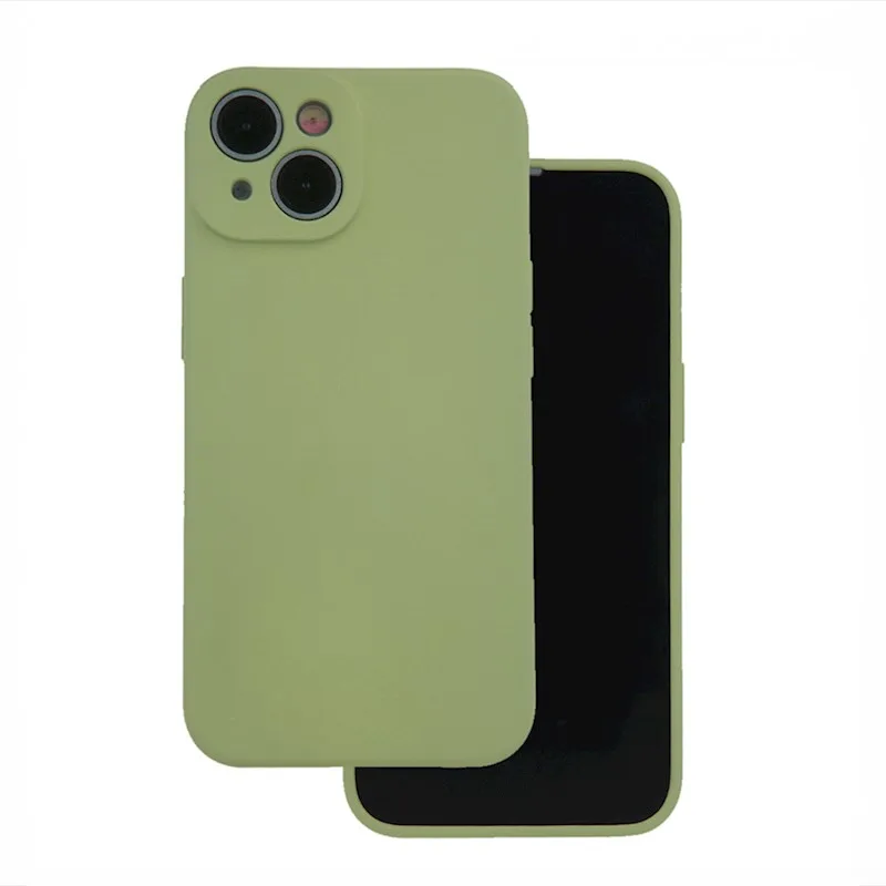 Soft Flex Silikónový kryt na mobil iPhone 13, Zelený