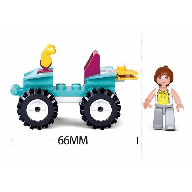 Sluban Girls Dream Holidays M38-B0599 Plážová štvorkolka