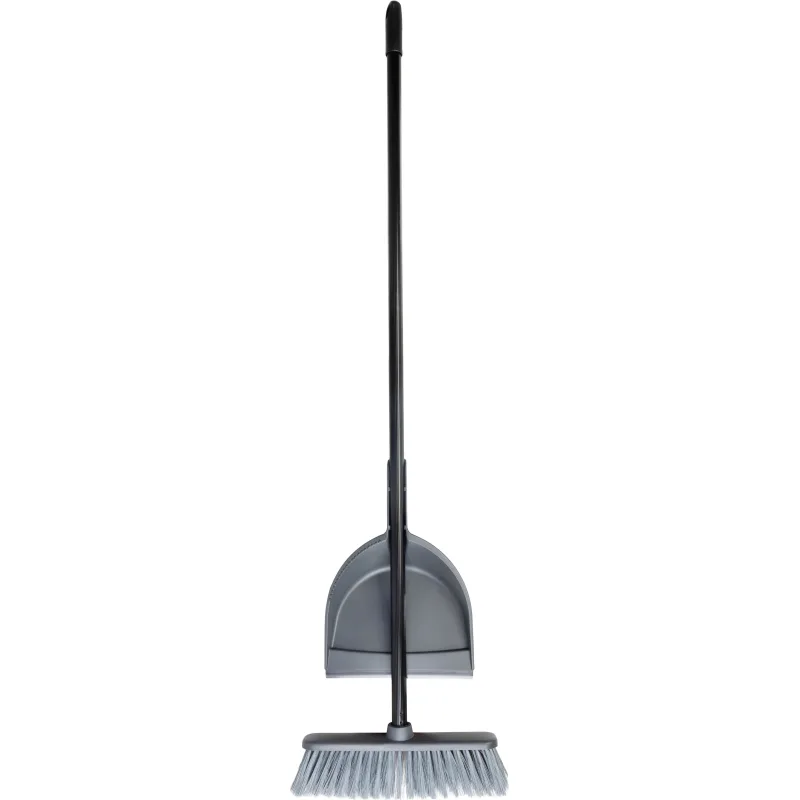 Súprava upratovacia York 082020, TANDEM, metla s lopatkou, s násadou, 31×108 cm
