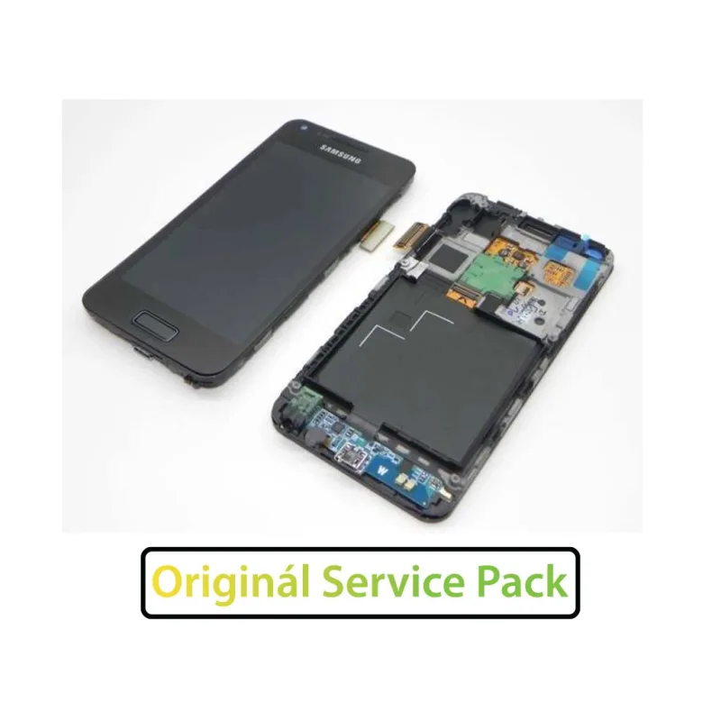 LCD Displej + Dotykové sklo Samsung i9070 Galaxy Advance Farba: Čierna
