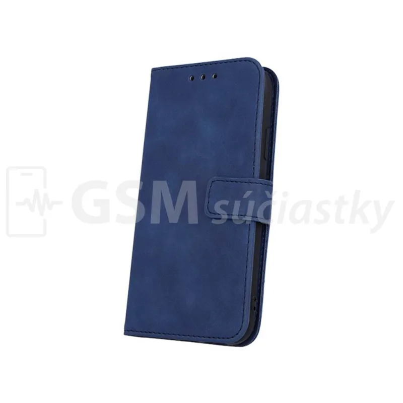 Fancy Book Puzdro otvaracie knižkové iPhone 15 Plus, Modré