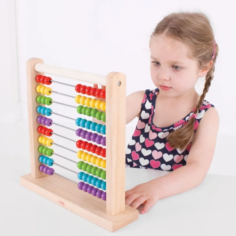 Bigjigs Toys Drevené počítadlo