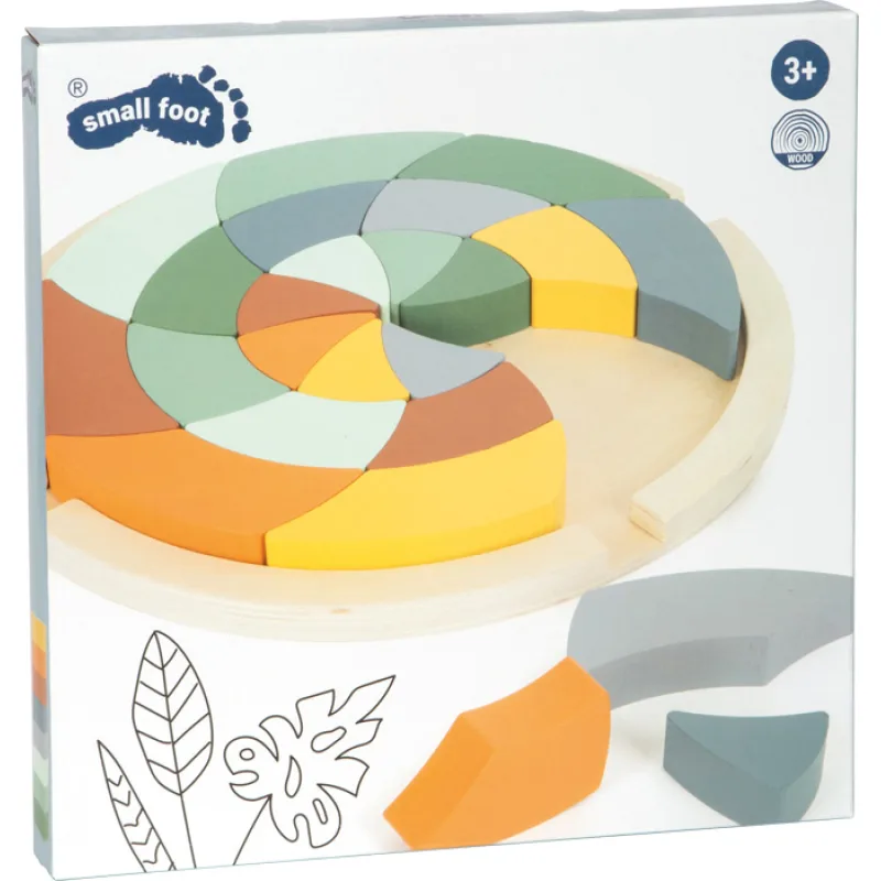 Farebné puzzle Safari