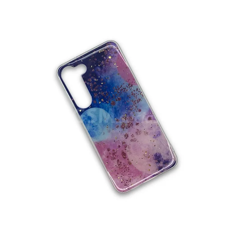 Transparentné Puzdro GLAM GALACTIC Samsung Galaxy S23 5G Farba: farebné 6804