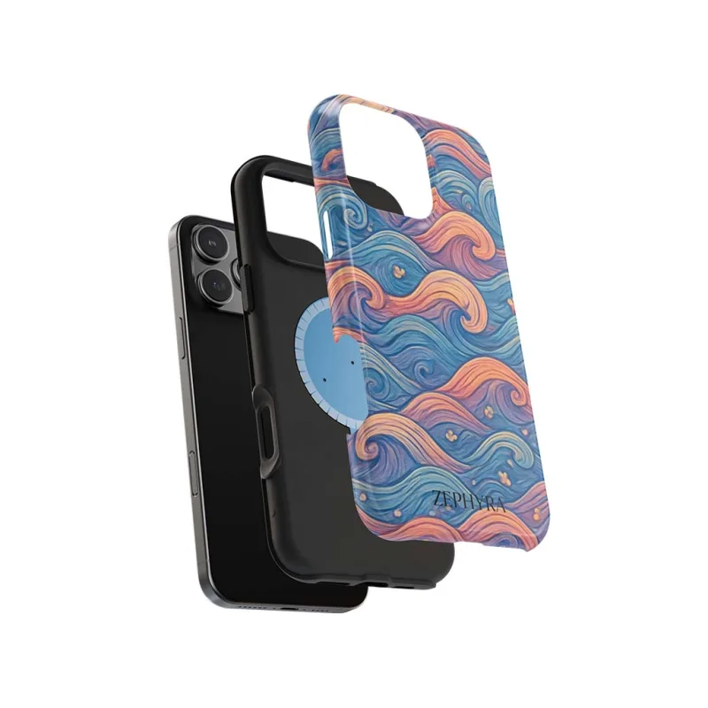 ZEPHYRA Sunset Waves - iPhone 15 Pro Kryt